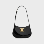 CELINE MEDIUM TILLY BAG in PATENT CALFSKIN