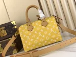 LOUIS VUITTON SPEEDY25 P9 BANDOULIÈRE 25 Jaune Mat - Image 4