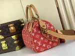 LOUIS VUITTON SPEEDY25 P9 BANDOULIÈRE 25 Red - Image 3
