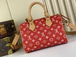 LOUIS VUITTON SPEEDY25 P9 BANDOULIÈRE 25 Red - Image 10