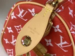 LOUIS VUITTON SPEEDY25 P9 BANDOULIÈRE 25 Red - Image 8