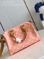 LOUIS VUITTON SPEEDY25 P9 BANDOULIÈRE 25 M24437(25*15*15cm) Summer Peach - Image 2