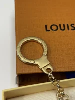 LOUIS VUITTON lv FLEUR DE MONOGRAM BAG CHARM CHAIN M01413 - Image 3