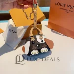LOUIS VUITTON lv DOG MONOGRAM BAG CHARM - Image 8