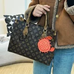 LOUIS VUITTON LV CRAB BAG CHARM M02298 (14*11*3.5cm) - Image 4