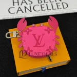 LOUIS VUITTON LV CRAB BAG CHARM M02298 (14*11*3.5cm) - Image 3