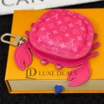 LOUIS VUITTON LV CRAB BAG CHARM M02298 (14*11*3.5cm) - Image 4