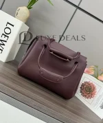 LOEWE MEDIUM MADRID BAG IN SUPPLE CALFSKIN AANBAB1X01-0018 (28.5*23*11cm) - Image 3