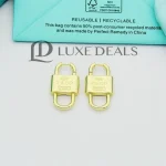 TIFFANY 1837™ LARGE DOUBLE LOCK DROP EARRINGS 73247659 Free shipping Message us now - Image 7