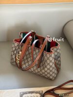 GUCCI GG EMBLEM MEDIUM TOTE BAG 815214 (30*18*11cm) - Image 3