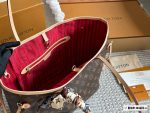 Louis Vuitton lv Neverfull MM (Rose red Inside) -32*29*17CM - Image 7