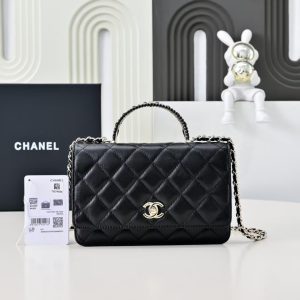 CH@NEL WALLET ON CHAIN Black (19.2*12.3*3.5cm) - Image 2