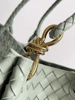 BOTTEGA VENETA Large Parachute intrecciato leather shoulder bag - Image 9