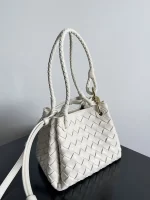 BOTTEGA VENETA Small Parachute intrecciato leather shoulder bag - Image 3