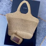 YSL icare in raffia - Image 10