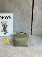 LOEWE Mini Puzzle Fold tote in shiny calfskin - Image 7