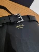 PRADA Calfskin Bucket Bag - Image 11