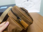 PRADA RE-NYLON AND LEATHER BELT BAG - Image 3