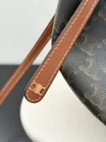 Teen Celine Lulu IN TRIOMPHE CANVAS AND CALFSKIN - Image 8