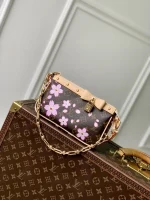 LOUIS VUITTON MURAKAMI LV × TM POCHETTE  22*13*4cm - Image 2