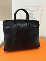 Hermès Birkin 25cm Shadow Black Swift - Image 3