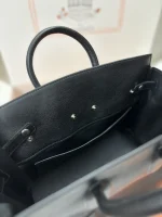 Hermès Birkin 25cm Shadow Black Swift - Image 4