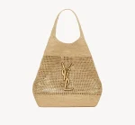 YSL icare in raffia