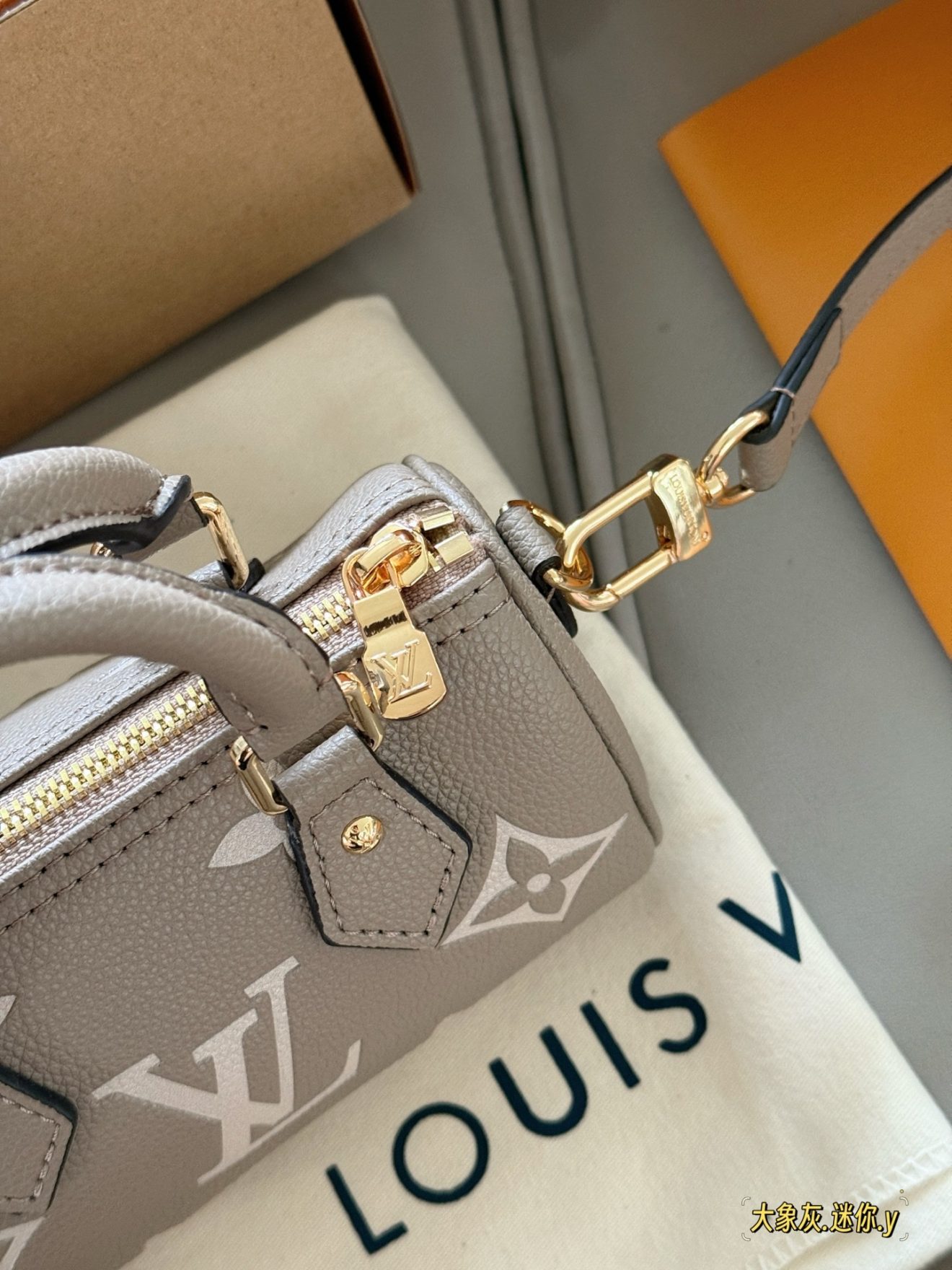 LOUIS VUITTON NANO SPEEDY M82890 (16*10*8cm) - Image 6