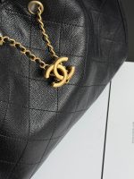 CH@NEL 25C CAVIAR HOBO SMALL 30x26x14cm - Image 9