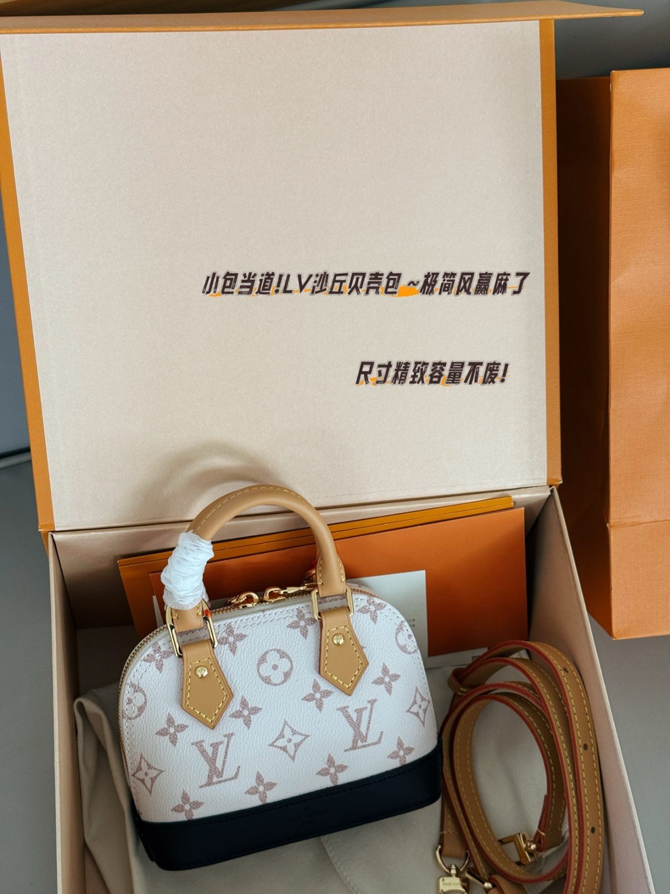 LOUIS VUITTON NANO ALMA  (20*14*8cm) - Image 2