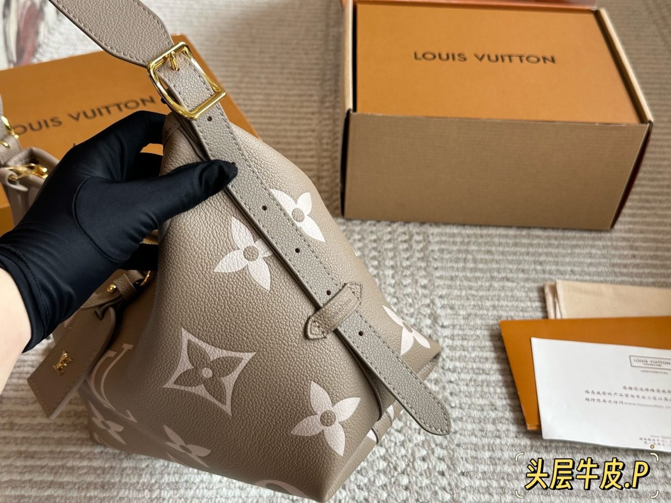 LOUIS VUITTON lv CARRYALL PM CarryAll PM 29*22cm - Image 9