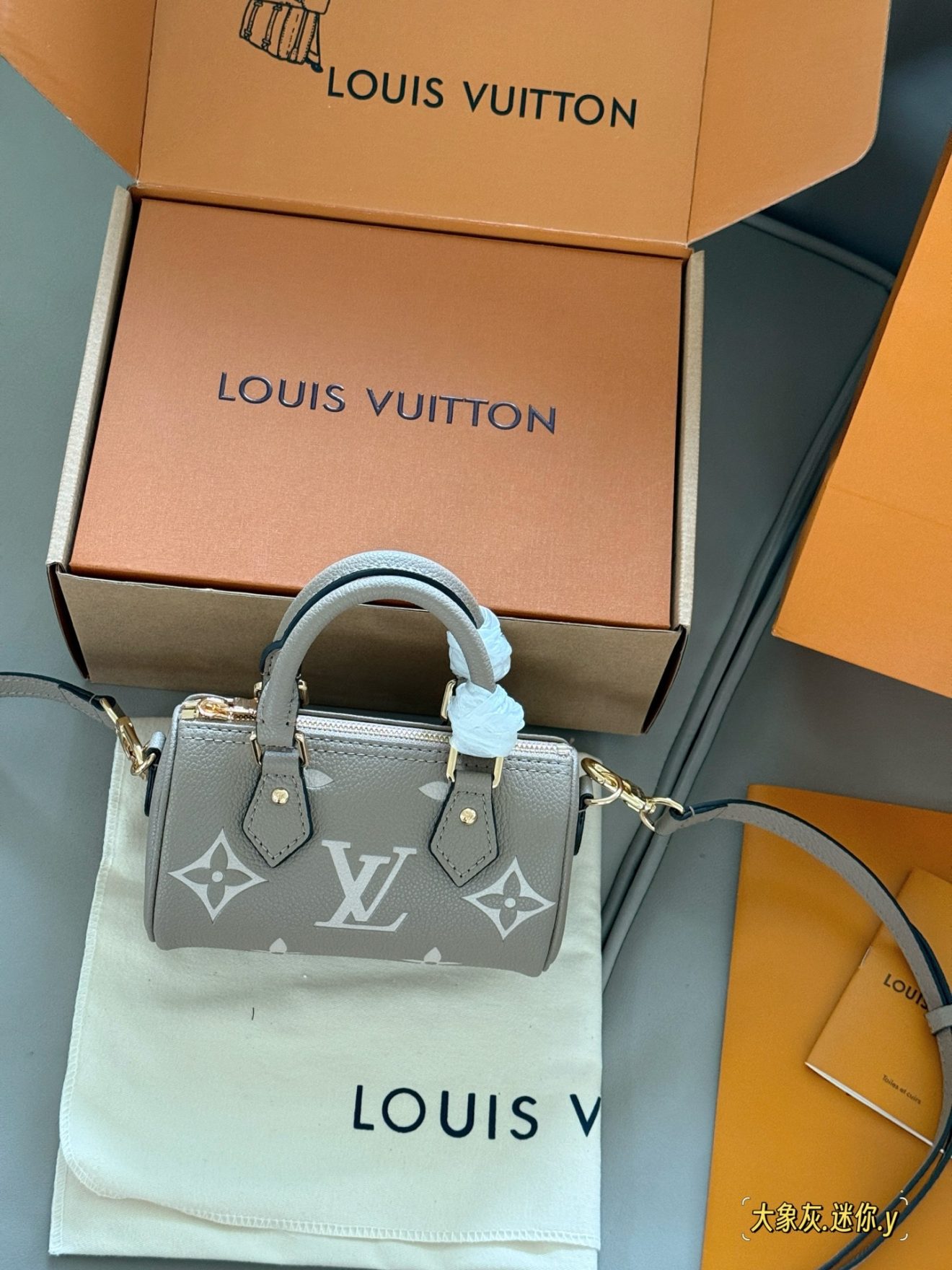 LOUIS VUITTON NANO SPEEDY M82890 (16*10*8cm) - Image 2
