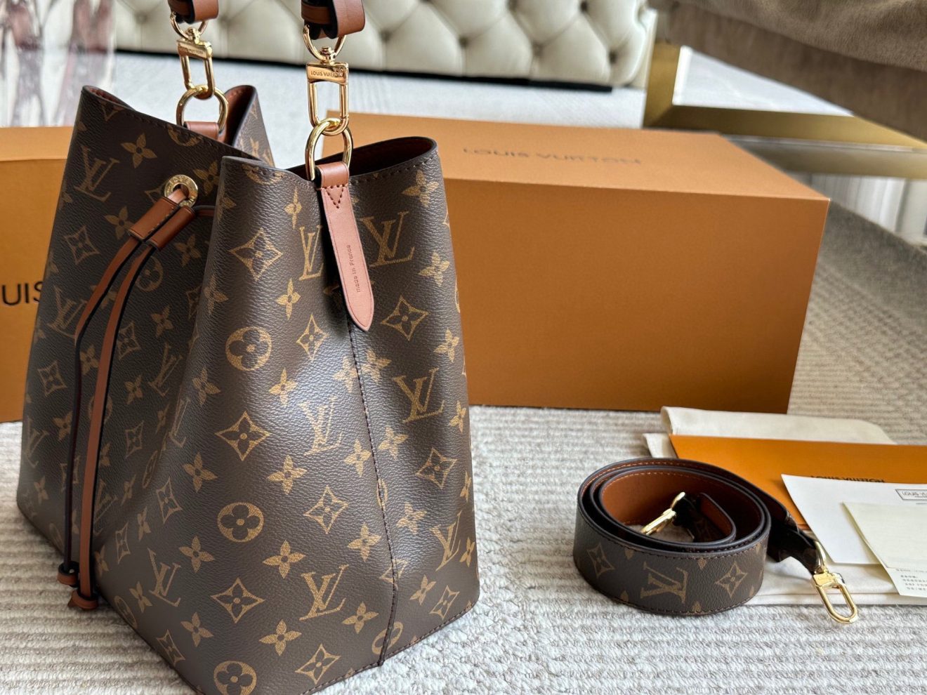 Louis Vuitton lv NéoNéo MM Bucket Bag-26x26x17CM - Image 8