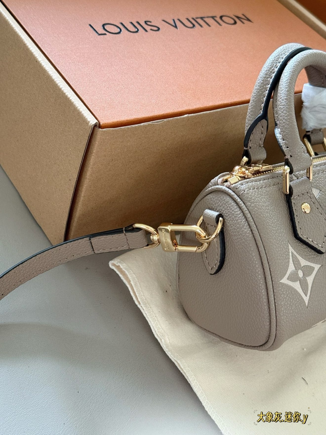 LOUIS VUITTON NANO SPEEDY M82890 (16*10*8cm) - Image 7