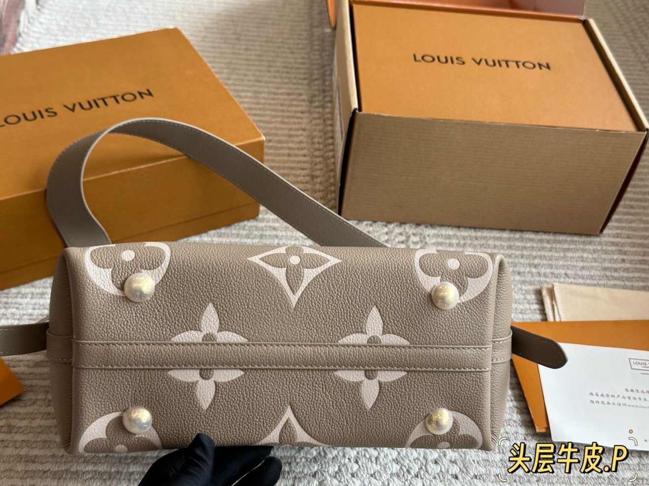 LOUIS VUITTON lv CARRYALL PM CarryAll PM 29*22cm - Image 6