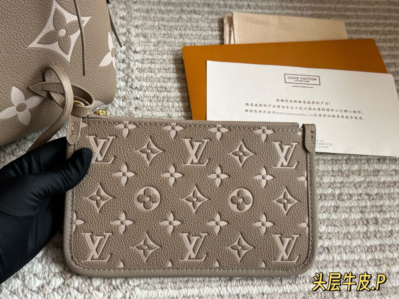LOUIS VUITTON lv CARRYALL PM CarryAll PM 29*22cm - Image 8