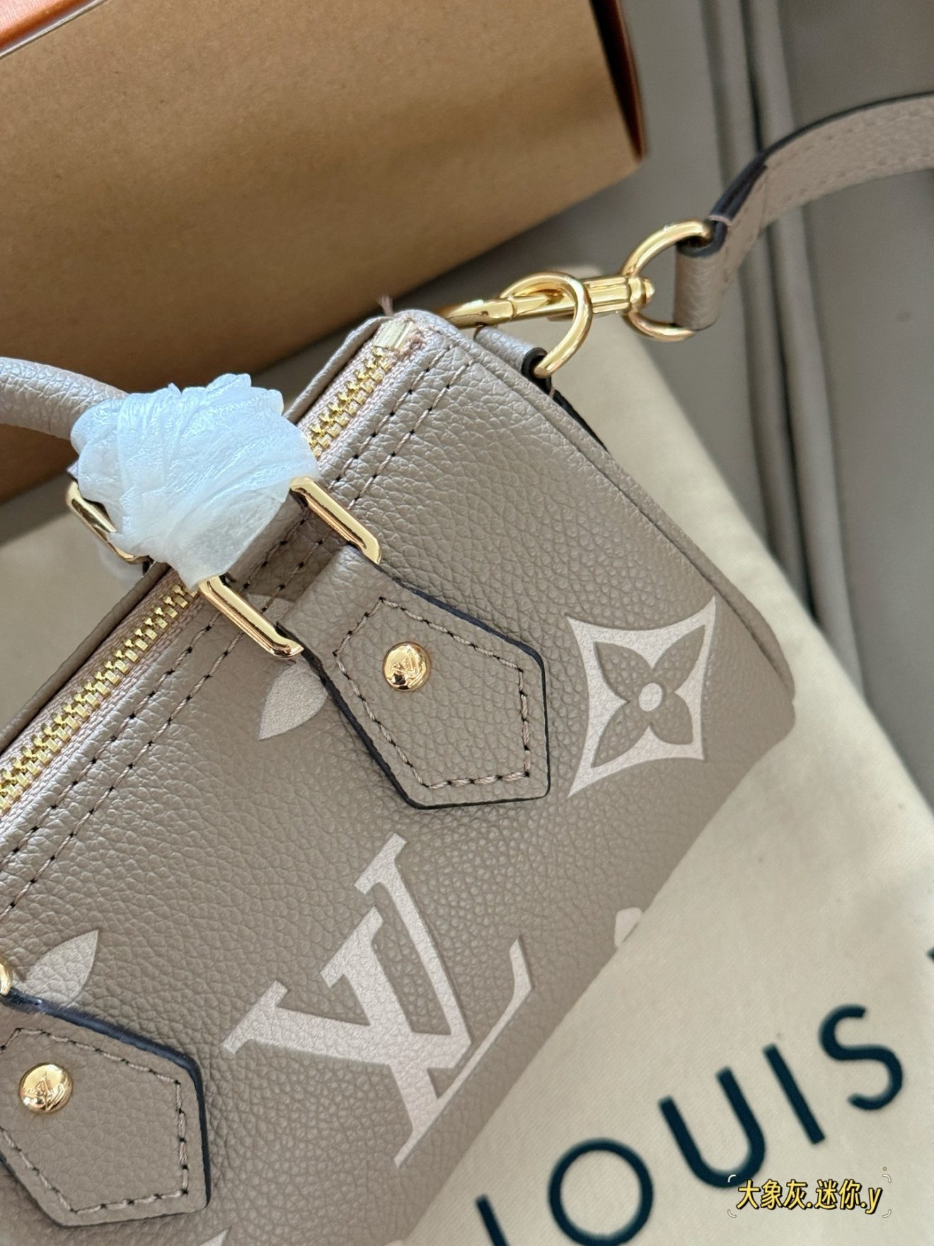 LOUIS VUITTON NANO SPEEDY M82890 (16*10*8cm) - Image 3