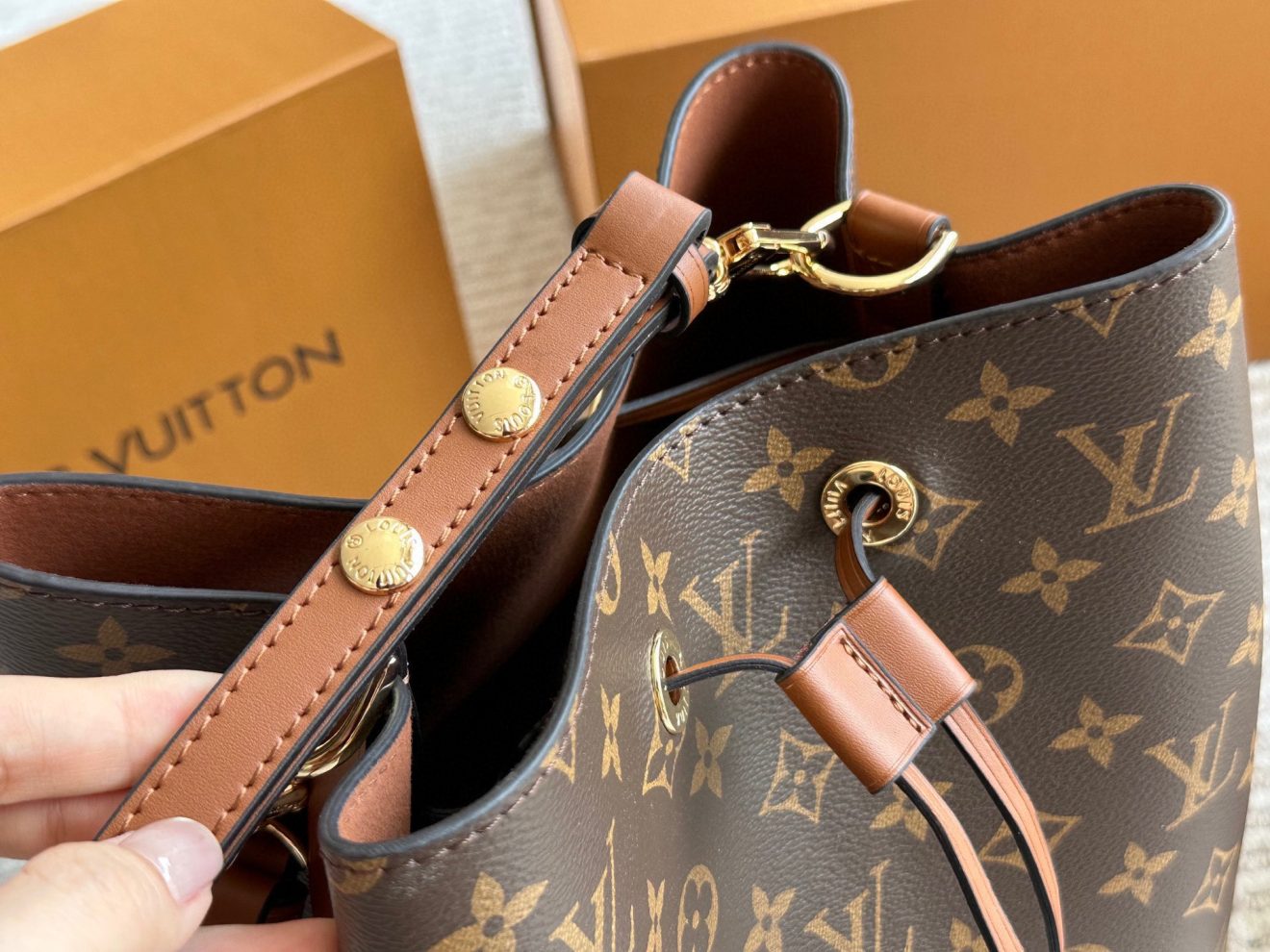 Louis Vuitton lv NéoNéo MM Bucket Bag-26x26x17CM - Image 7