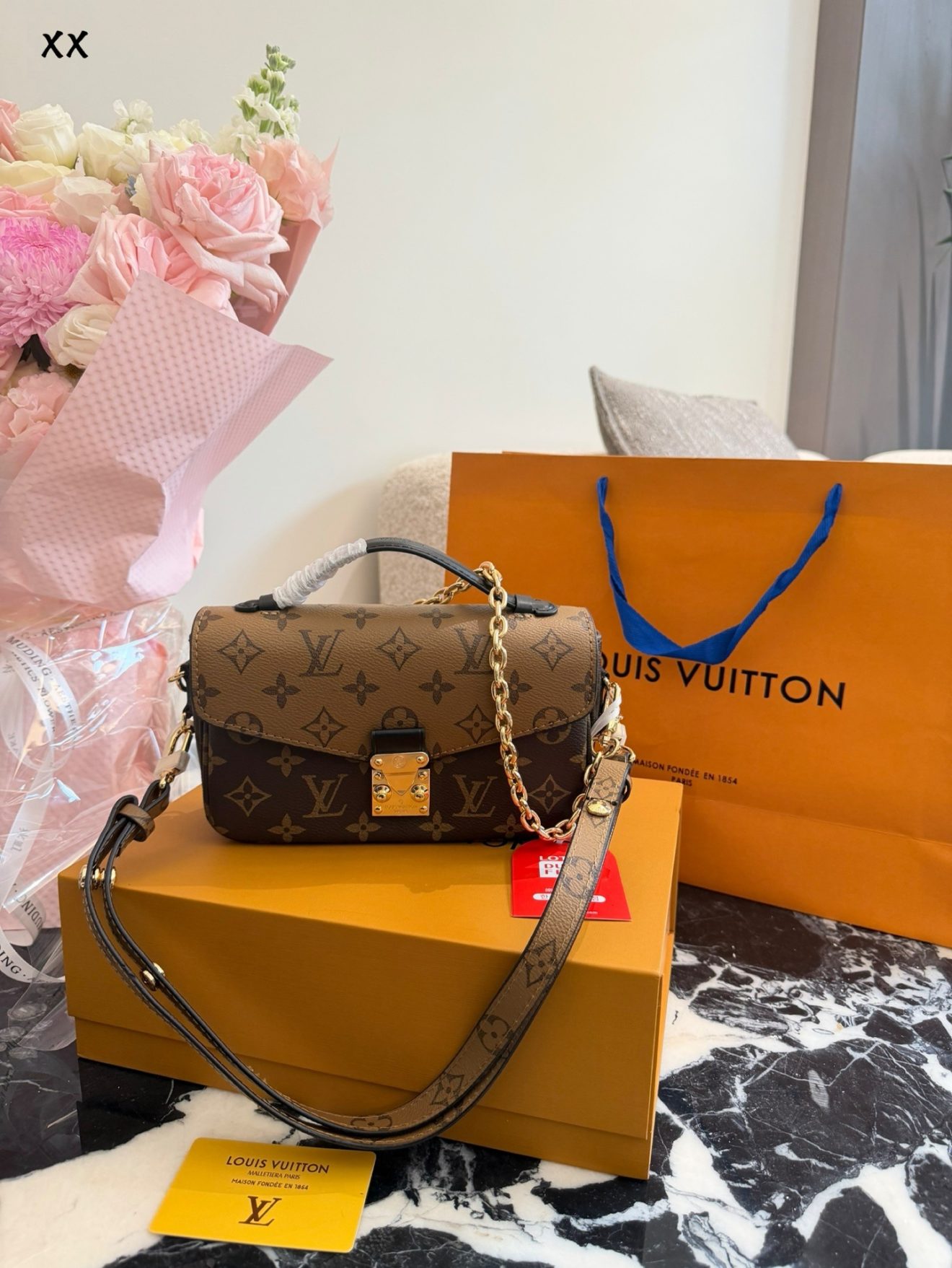 Louis Vuitton lv Pochette Metis Handbags-21.5*13.5*6CM - Image 2