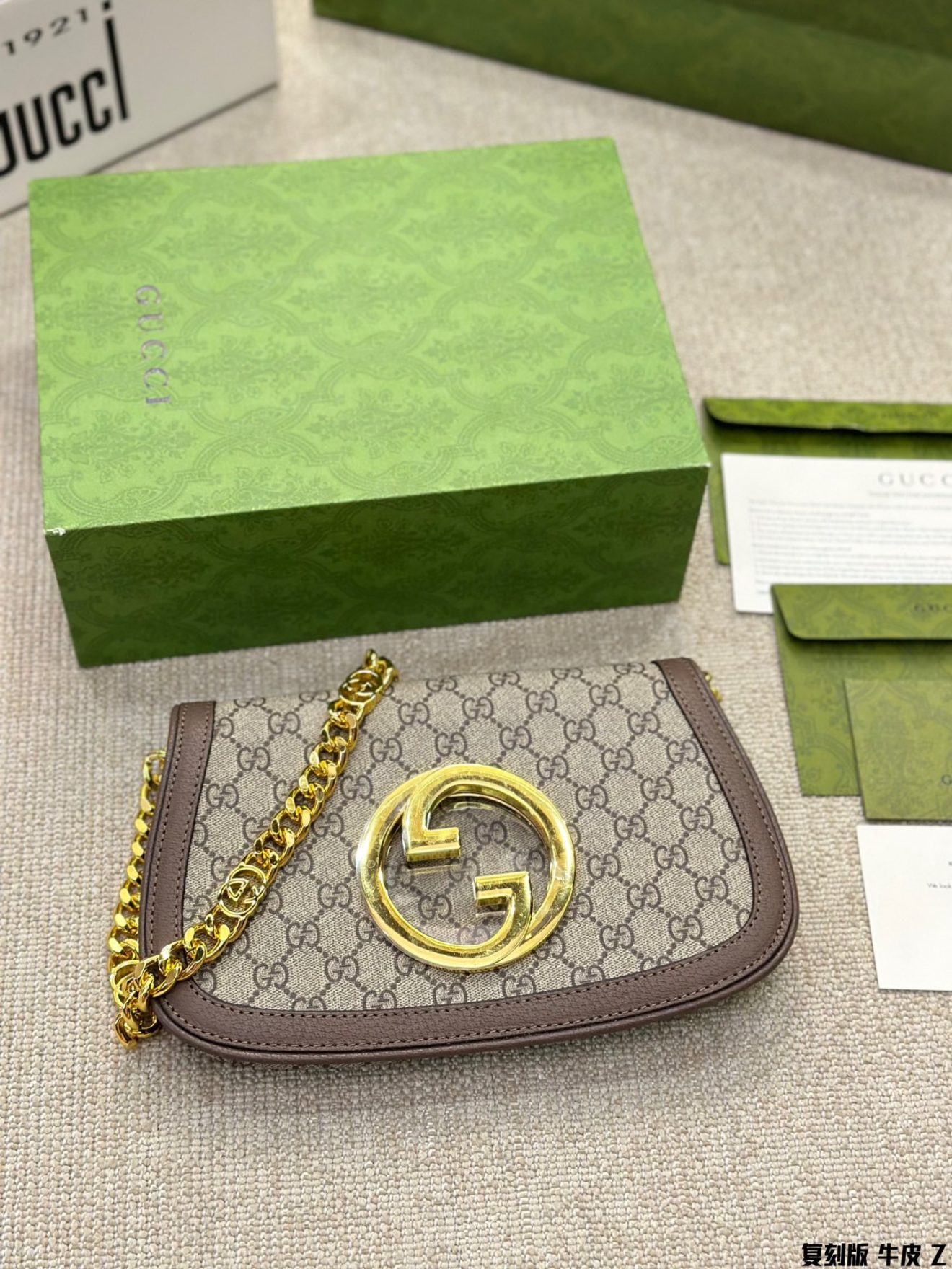 Gucci Blondie Shoulder Bag-28*18*4CM - Image 9