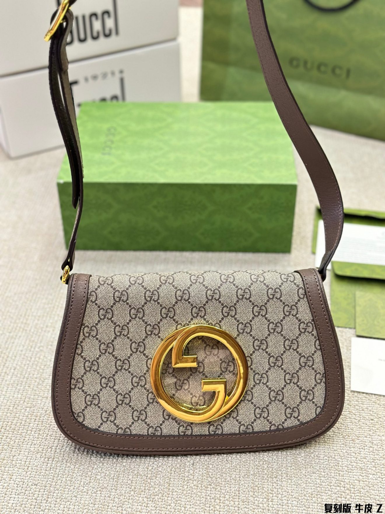 Gucci Blondie Shoulder Bag-28*18*4CM - Image 4