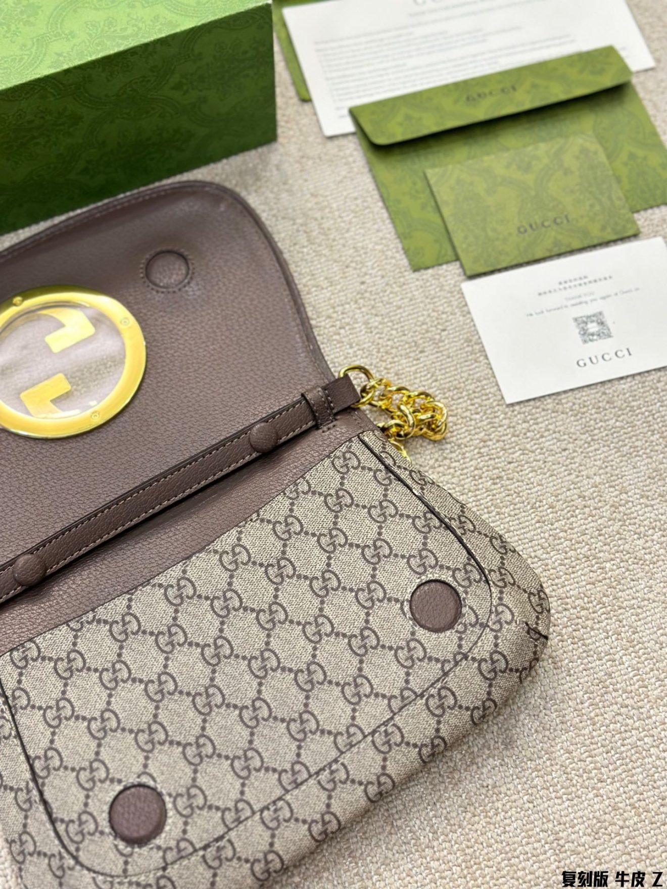 Gucci Blondie Shoulder Bag-28*18*4CM - Image 5