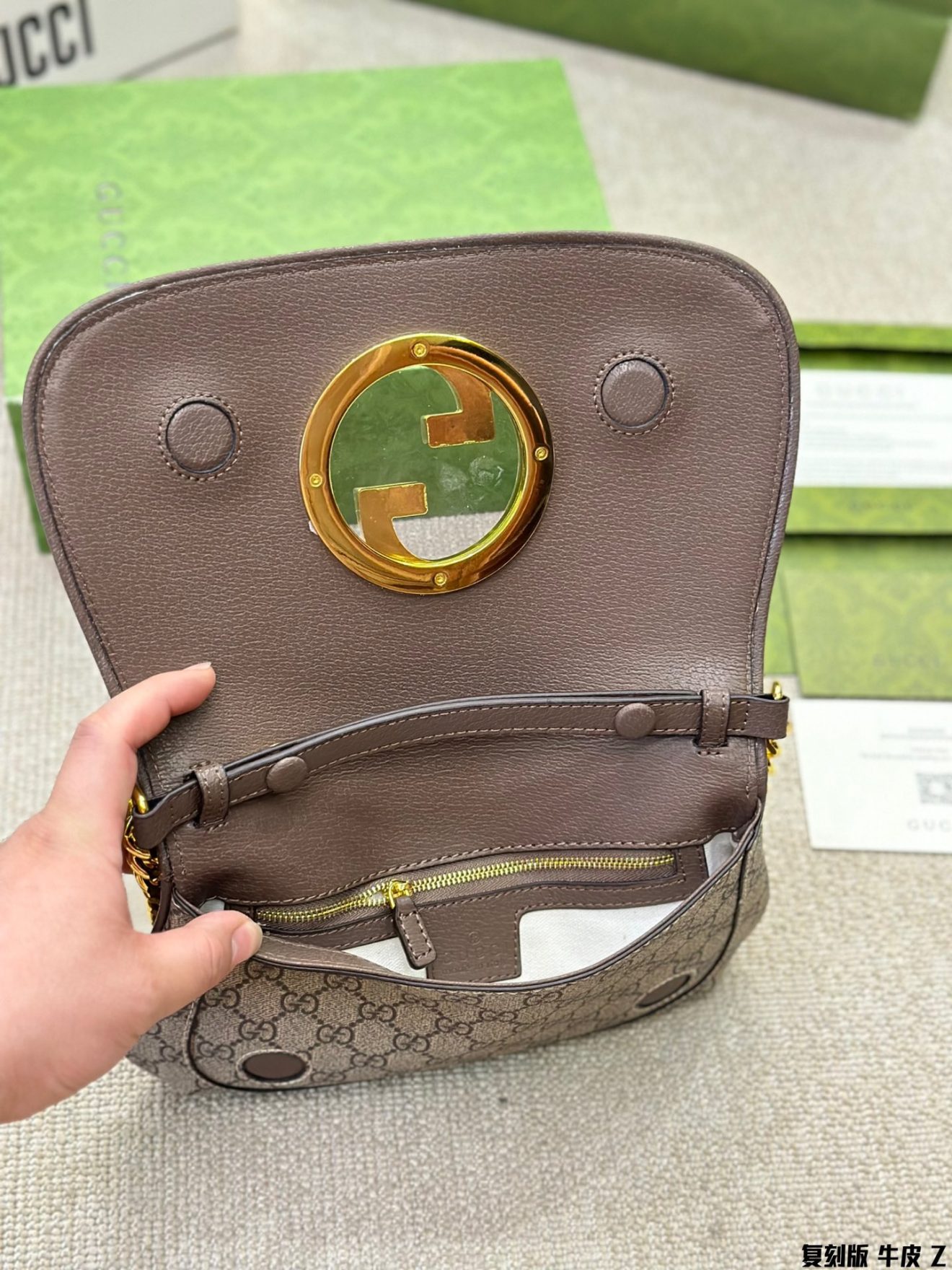 Gucci Blondie Shoulder Bag-28*18*4CM - Image 6