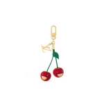 LOUIS VUITTON MURAKAMI LV X TM CERISE BAG CHARM M02476