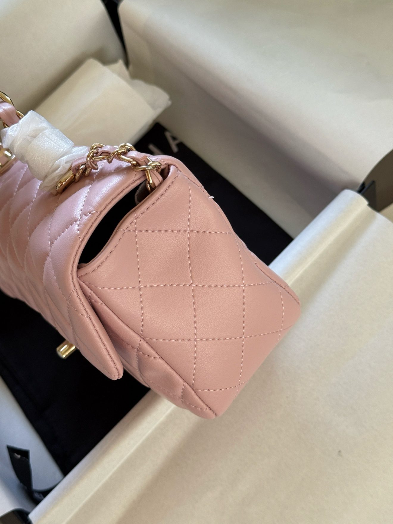 Chanel mini CF handle Pink - Image 8