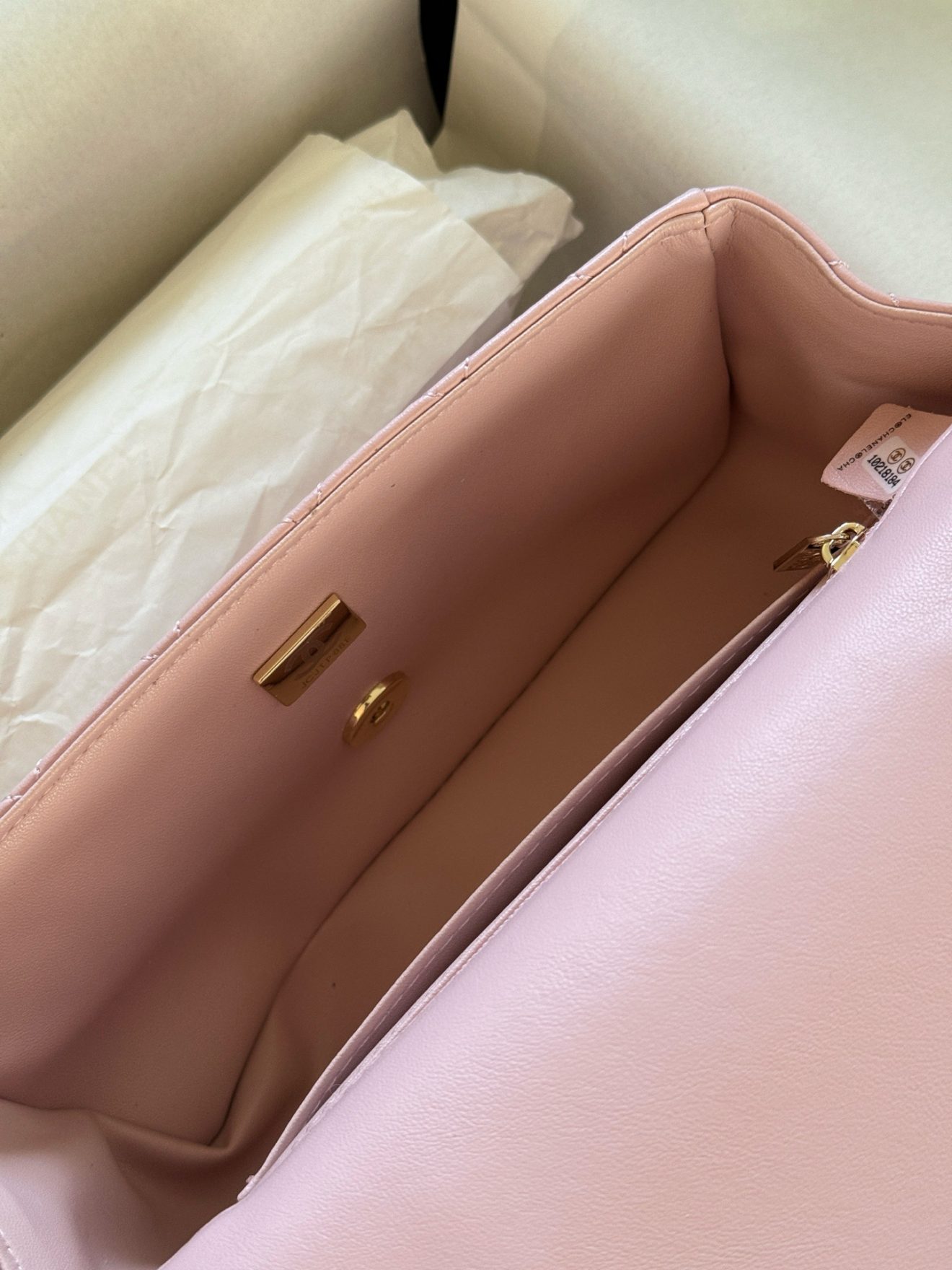 Chanel mini CF handle Pink - Image 10