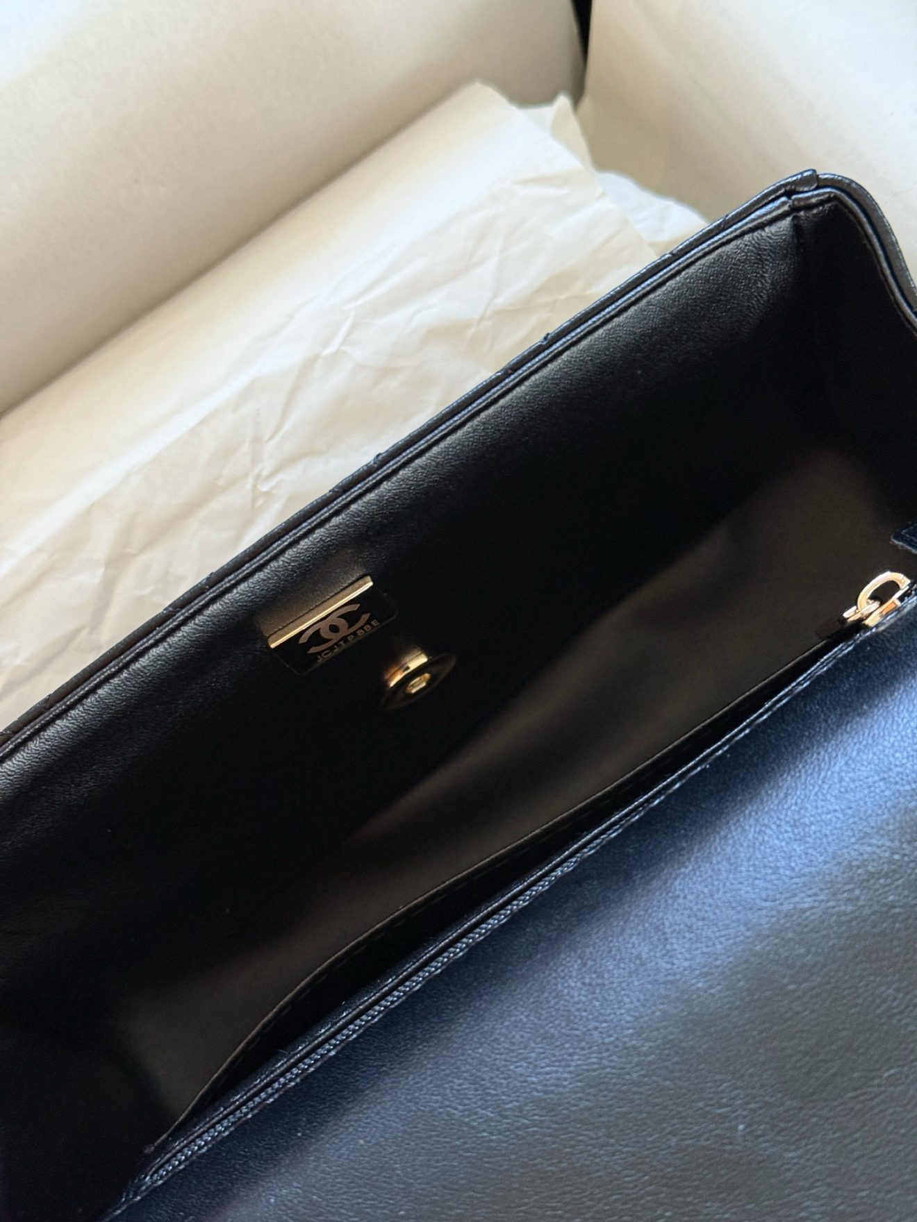 Chanel mini CF handle black - Image 7