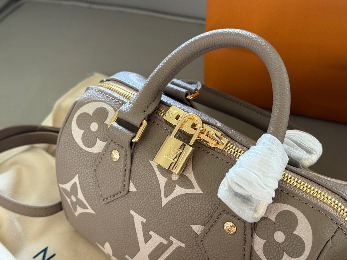 louis vuitton lv Speedy20 grey - Image 4