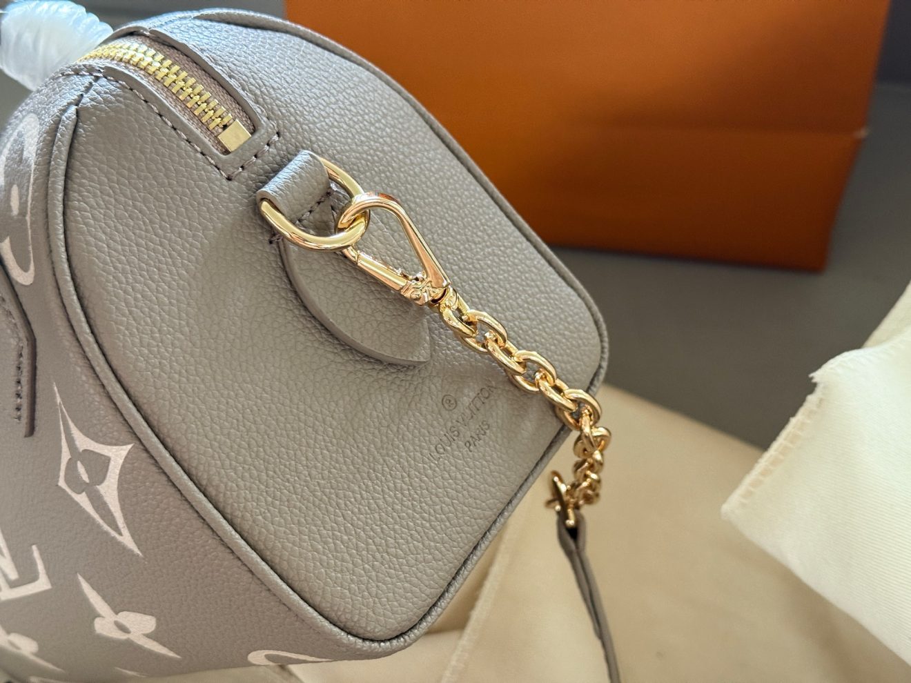 louis vuitton lv Speedy20 grey - Image 6