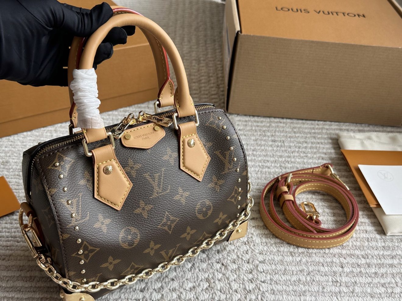 louis vuitton lv Speedy20 trunk - Image 8